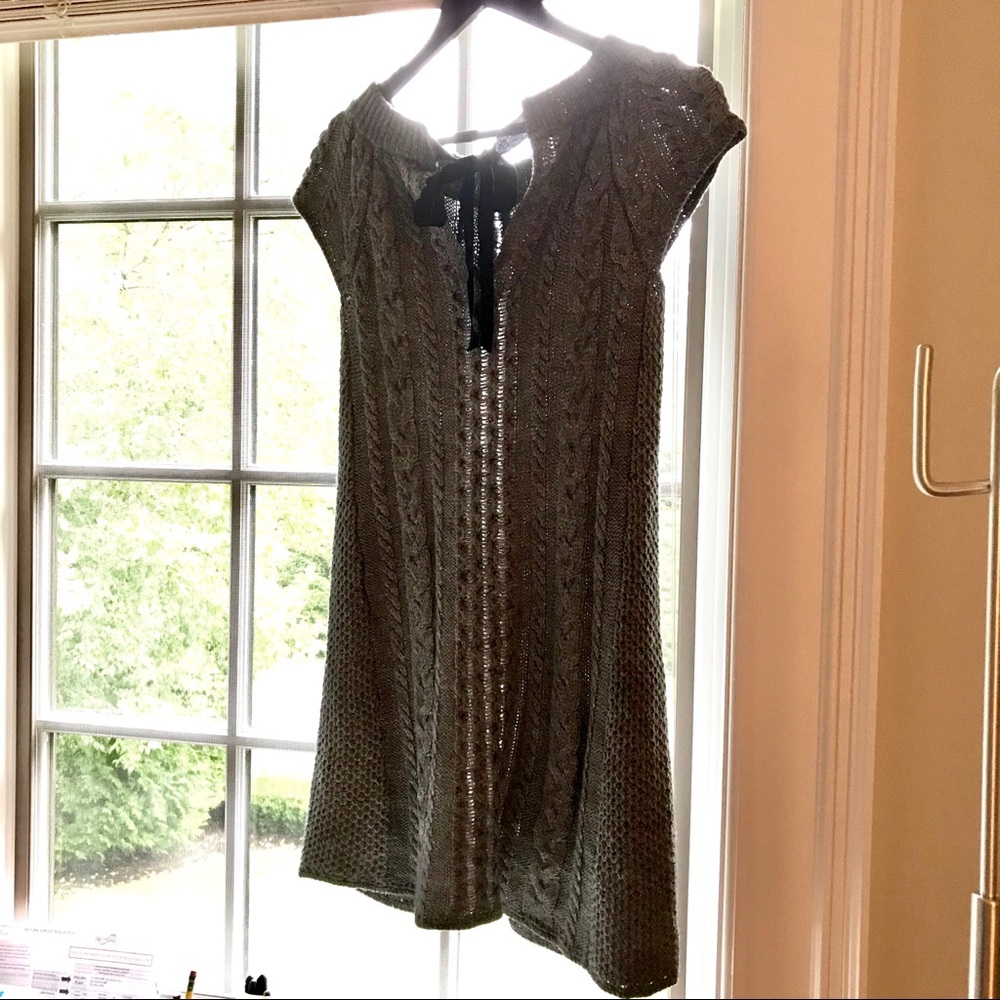 Free People Heather Gray Knit Dress